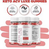 (3 Pack) Luxe Keto ACV Gummies, Luxe Apple Cider Vinegar Gummies (180 Gummies)