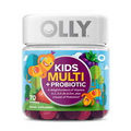 OLLY Kids Multi + Probiotic Multivitamin Gummies, Berry Flavor, 70 Ct