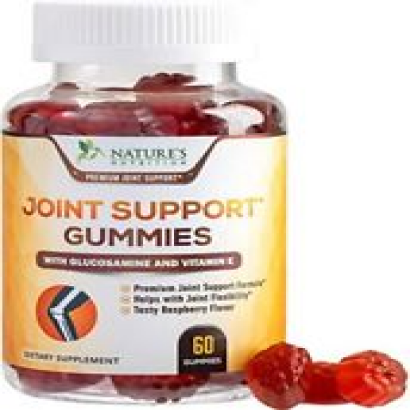 Joint Support Glucosamine Gummies+ Vitamin E Joint Health Flexibility Supplement
