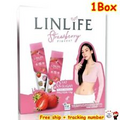 Pananchita LinLife Strawberry Protein Jelly Burn Weight Management Low Fat 10sac