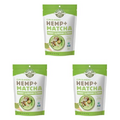 Manitoba Harvest Organic Hemp & Matcha Powder, 5.5 oz – Energy, 6g of Protein, 2g of Fiber per Serving – Matcha Protein Powder - Blend in Smoothies – Vegan, Non-GMO Project Verified - 56g of Caffeine
