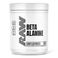 RAW Beta Alanine Powder, Unflavored (60 Servings) - Pre-Workout Powder for Men & Women - Beta Alanine Supplement for Workout Endurance - Preworkout Beta Alanine Powder for Reduced Muscular Fatigue