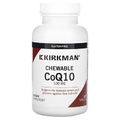 Kirkman Labs, Chewable CoQ10, 100 mg, 120 Tablets