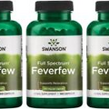 3 Pack FEVERFEW 380 mg 300 Caps (3x100) relaxation and healthy micro-circulation