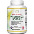 Vitamin D3 5000iu VIT D3- 400 Easy Swallow Micro Tablets, High Strength, UK made