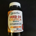 Ceutica Need D3 Vitamin D 10000 IU 30 Tablets Exp 08/2024 #P5
