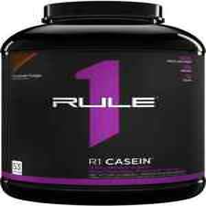 Rule One Proteins R1 Casein (4 Pounds / 55 Servings) - Chocolate Fudge