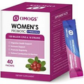 Womens Probiotic120-Billion-CFUs 18 Strains with 3 Prebiotics and Cranberry