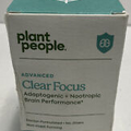 Plant People Advanced Clear Focus (40 Capsules)  EX2025#1312