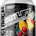 Nutrex Research Outlift Clinically Dosed Pre Workout Powder | Energy, Pumps, Citrulline, BCAA, Creatine, Beta-Alanine Preworkout Supplement for Men and Women | Miami VIce 20 Serving