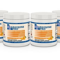 L-ARGININE PRO | L-arginine Supplement Powder | 5,500mg of L-arginine Plus 1,100mg L-Citrulline (Orange, 4 Jars)