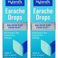 Ear Drops for Swimmers Ear, Hyland's Earache Drops for clogged ears, fast, na...