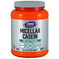 NOW Foods Micellar Casein, Unflavored, 1.8 lbs Powder