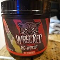 Huge Nutrition Wrecked Pre Workout -Sample Rasberry Mojito 1 Level Scoop Serving