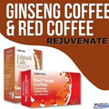 Edmark Ginseng & Red Yeast Coffee For weight loss supplements. 20x2 Counts
