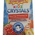 Emergen-C Kidz Crystals, On-The-Go Strawberry Immune Support Vitamin C 3/2025
