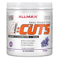 ALLMAX A:CUTS Amino-Charged Energy Drink, Grape - 210 g - with Caffeine, Green Coffee Extract, L-Carnitine & 2000 mg of Taurine - Sugar & Gluten Free - 30 Servings