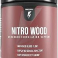 NITRO WOOD Enhanced Circulation Sexual Support Nitric Oxide InnoSupps NEW