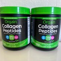 2x Orgain Collagen Peptides Grass Fed & Pasture Raised Unflavored - 1 lb / 454g