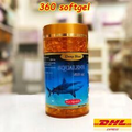 Sale Deep Blue Squalene 5000 mg Sea Shark Liver Oil 360 ​​Softgel Detoxify Toxin