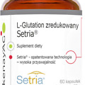 L-Glutathione Setria® - Dietary Supplement (60 caps.) - Reduced Glutathione