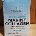 AMANDEAN Marine Collagen Peptides Stick Packs. Wild-Caught Fish. 30 Single...