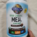 LARGER Garden of Life RAW Organic Meal Shake Meal Replacement Chocolate 2lb 6 Oz