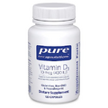 Pure Encapsulations Vitamin D3 10 mcg (400 IU) | Hypoallergenic Support for Bone, Breast, Cardiovascular, Colon and Immune Health | 120 Capsules