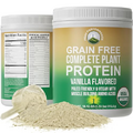 Organic Paleo Grain Free Plant Based Protein Powder. Complete Raw Organic Vegan Protein Powder. Amazing Amino Acid Profile and Less Than 1g of Sugar. Hemp Protein Pea Protein Powder Vanilla Flavored
