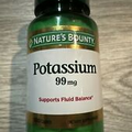 Nature's Bounty Potassium 99Mg 100 Caplets