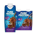 Pure Protein Shake, Rich Chocolate, 30g Protein, 11 fl oz, 4 Ct (Pack Of 3)