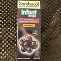 Sambucol Black Elderberry Infant Drops Immune Support 0.68 fl oz - Exp 7/25