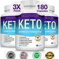 Keto Diet Pills BHB - Advanced Ketogenic Fat Burner 3X Supply
