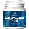 MRM Nutrition L-Glutamine | 5000mg | Recovery | Amino Acid | Muscle Support | Immune + Gut Health | Fermented | 100 Servings