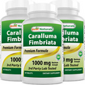 3 Pack Best Naturals Caralluma Fimbriata 1000 mg 60 Tablets