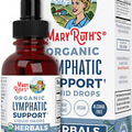 Lymphatic Drainage Support Drops - Organic Cleanse with Echinacea & Elderberry f