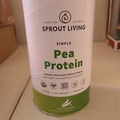 Sprout Living Organic Pea Protein Powder, 20 Grams of 2 Pound (Pack 1)