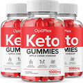 (3 Pack) Optiplex Ketos Gummies Optiplex ACV Gummies (180 Gummies)