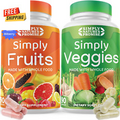 Fruits and Veggies Superfood Blend - Over 40 Different Fruits & Vegetables, Whol