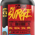 Mutant ISO Surge Whey Protein Isolate Powder Acts Fast to Help Recover, Build Muscle, Bulk and Strength, 5 lb (Cookies & Cream)