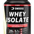 DMoose Whey Isolate Protein Powder I 26 g Protein I 5.1g BCAAS I Gluten Free I Helps Maintain Muscle Mass & Decrease Recovery Time I Chocolate & Vanilla I 30 Servings