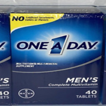 One A Day Men's Multivitamin Tablets for Men, 40 Count Complete Multivitamin