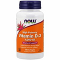 Vitamin D-3 1000 IU 180 Sofgels By Now Foods