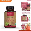 Organic Beet Root Supplement - Heart Health, Energy & Athletic Performance