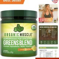 Organic Superfood Greens Powder Drink Mix - Citrus Sunrise Flavor - 30 Servings