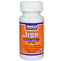 Now Foods Iron 18 mg - 120 Vcaps ( Multi-Pack)