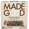 Made Good Organic Chocolate Chip 6 Pack Granola Bar ( 5.1 oz )