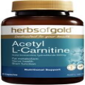 Acetyl L-Carnitine 60 Caps Herbs of Gold
