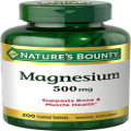 Nature’S Bounty Magnesium, Bone and Muscle Health, Whole Body Support, Tablets,