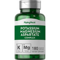 Potassium Magnesium Aspartate Complex | 180 Capsules | Non-GMO | By Piping Rock